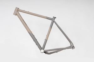 Double Ace Plus+ Titanium GRAVEL | Custom Cerakote Frame-set (McMillan® Tan/Sandblast)