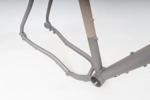 Double Ace Plus+ Titanium GRAVEL | Custom Cerakote Frame-set (McMillan® Tan/Sandblast)