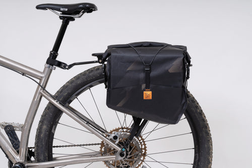 XTOURING Bikepacking UL Pannier Cyber-Camo Diamond Black