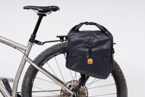 XTOURING Bikepacking UL Pannier Cyber-Camo Diamond Black