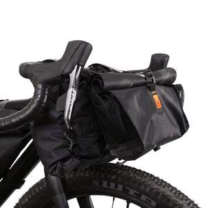 Système de sac de guidon XTOURING (harnais+sac sec+Acc Pack Dry) Cyber-Camo Diamond Black