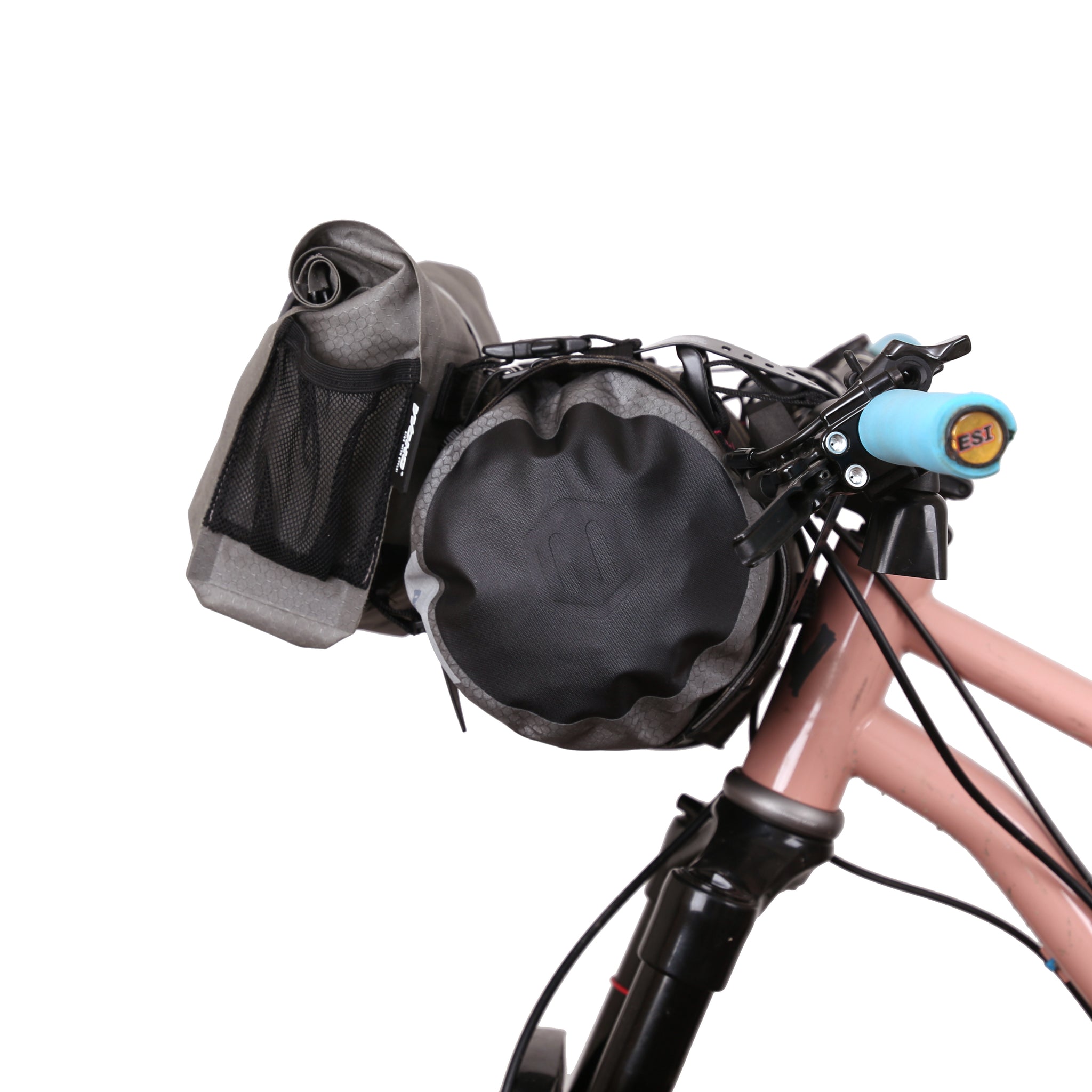 lenkertasche harness XTOURING Lenkertaschensystem (Lenkergurt + Dry Bag + Zubehörpaket Dry) – WOHO BIKE ADVENTURE & BIKEPACKING
