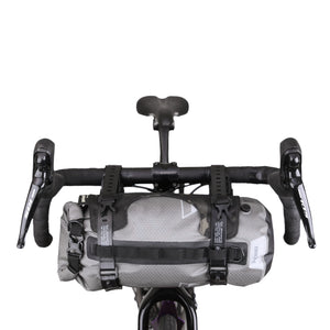 XTOURING Handlebar Bag System (Handlebar Harness+Dry bag) Honeycomb Iron Grey