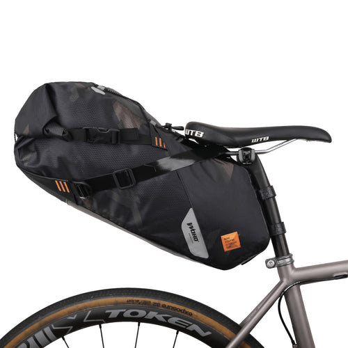 XTOURING Satteltasche Dry L Cyber-Camo Diamond Black