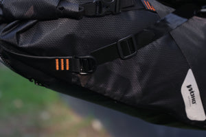 XTOURING Satteltasche Dry L Cyber-Camo Diamond Black