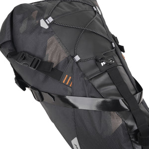 XTOURING Satteltasche Dry L Cyber-Camo Diamond Black