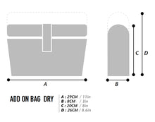 Laden Sie das Bild in den Galerie-Viewer, XTOURING Handlebar Bag System (Handlebar Harness+Dry Bag+Acc Pack Dry) Honeycomb Iron Grey