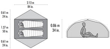 Laden Sie das Bild in den Galerie-Viewer, MSR® Carbon Reflex™ 2 Ultraleichtes 2-Personen-Zelt