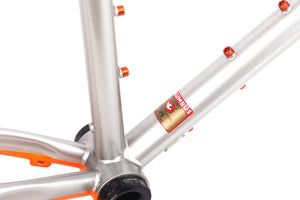 Double Ace Columbus All Road Bike | (Metallic silver/Orange)