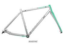 Laden Sie das Bild in den Galerie-Viewer, Double Ace Columbus All Road Bike | (Metallic silver/Orange)