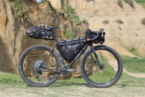 XTOURING Satteltasche Dry M Cyber-Camo Diamond Black