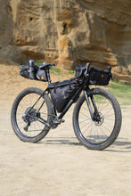 Load image into Gallery viewer, XTOURING Handlebar Bag System (Harness+Dry Bag+Acc Pack Dry) Cyber-Camo Diamond Black